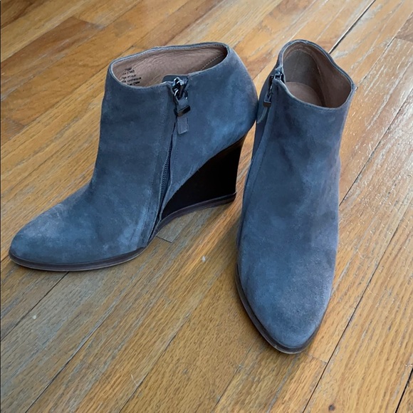Halogen Suede Booties - Picture 1 of 5